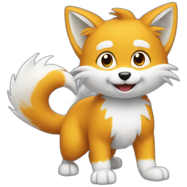 Tails emoji