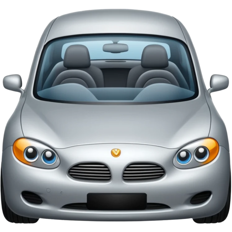 An passenger auto emoji