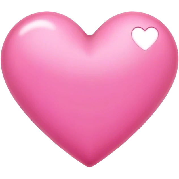 Pink heart emoji