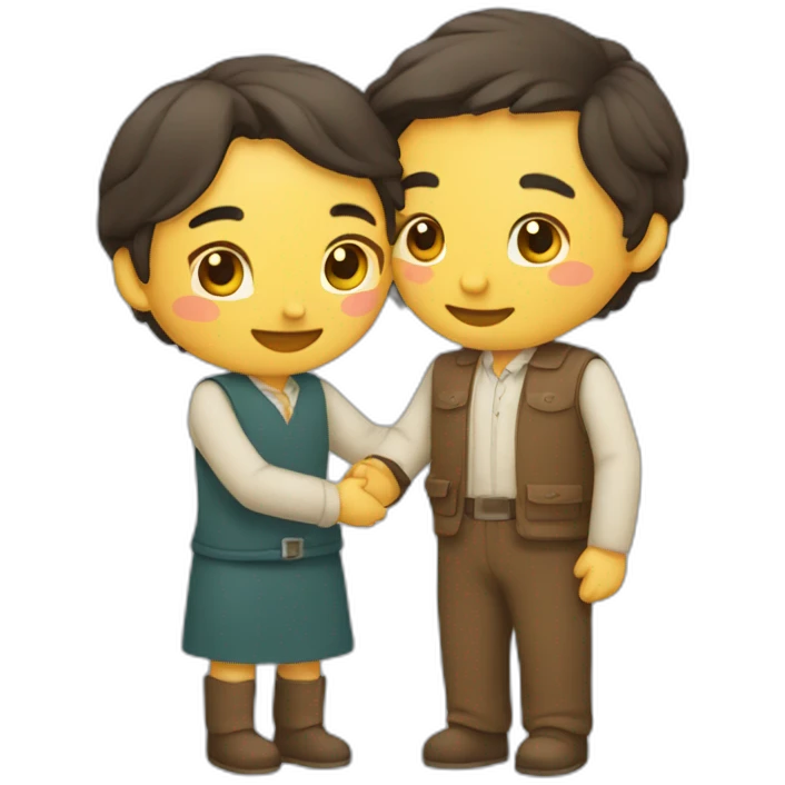 Abrazo cósmico  emoji