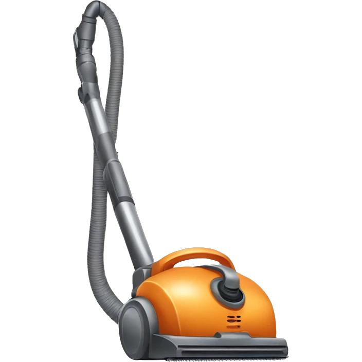 rusty vacuum cleaner sucking dust emoji