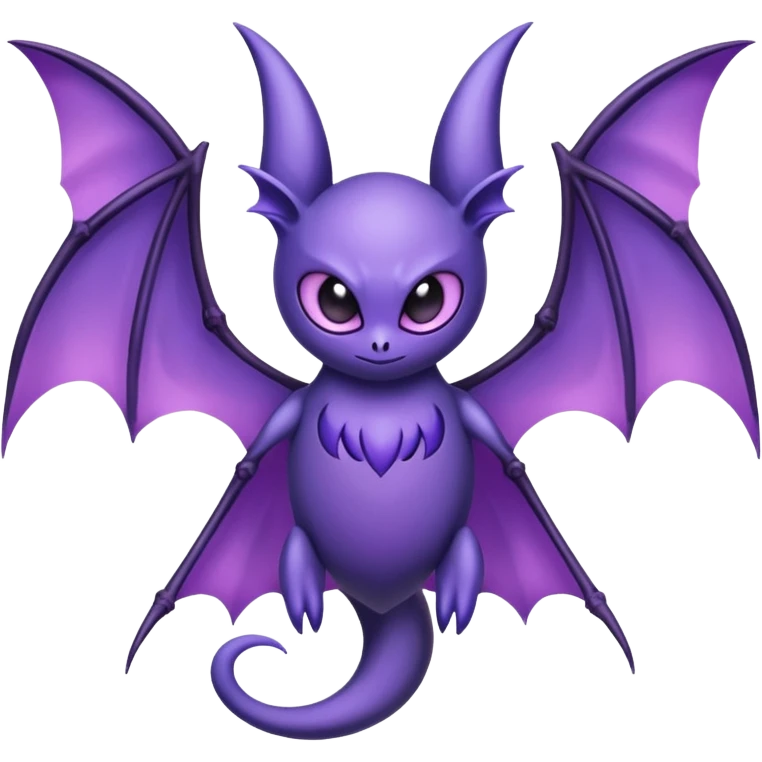 Lunala-Noibat-Fakémon-hybrid-creature (full body)  emoji