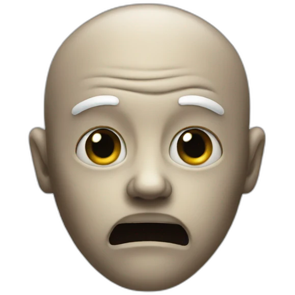 small cursed head emoji