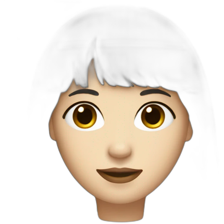 white-woman-with-medium-long-black-hair-and-straight-fringe emoji