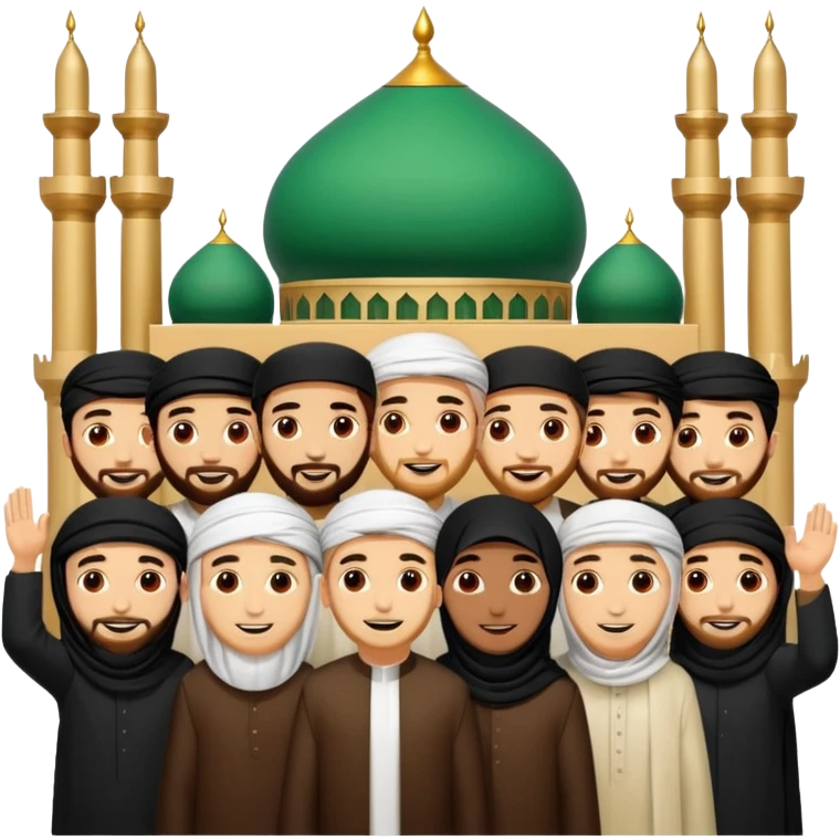 جمعنا و ایاکم عند المولا ابی عبدالله و اخیه العباس علیهم السلام emoji