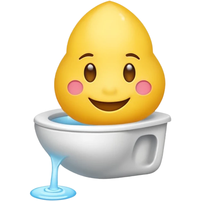 Peeing emoji emoji