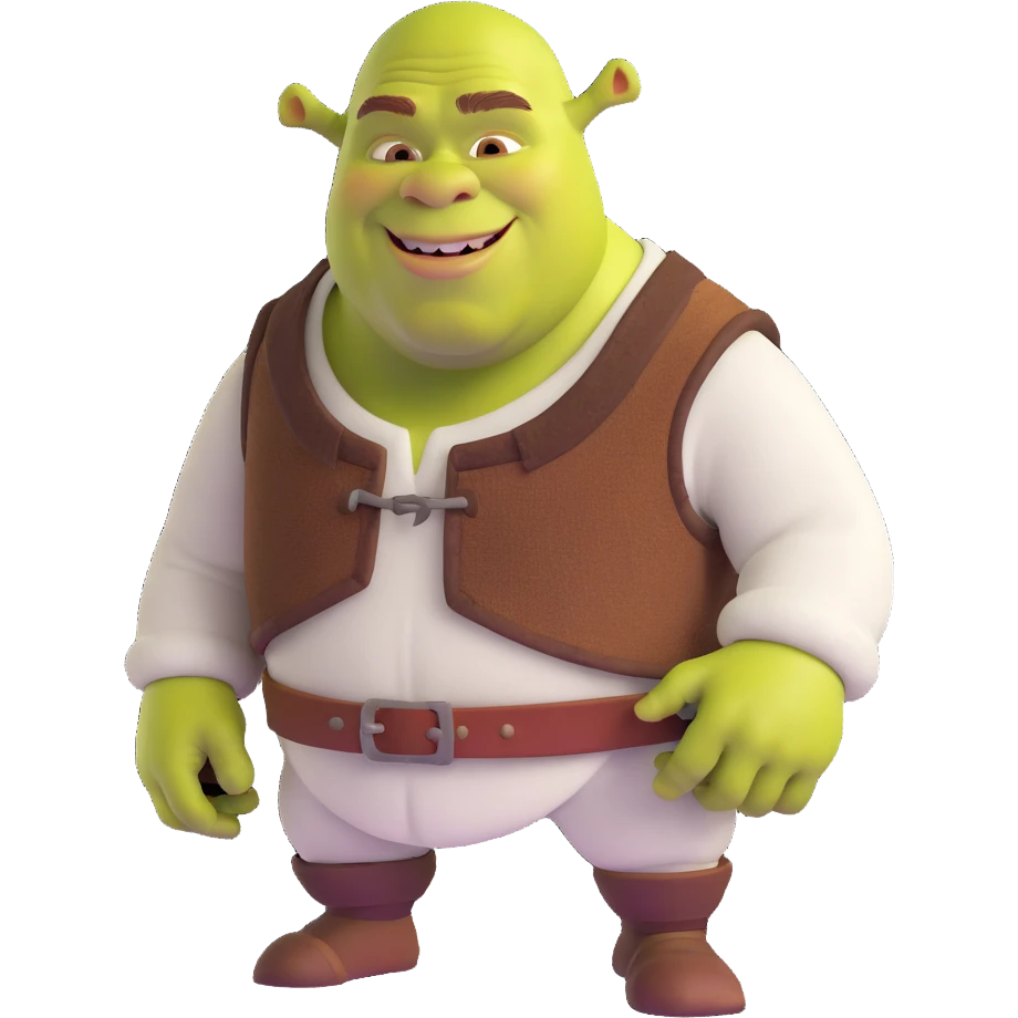 Shrek character emoji