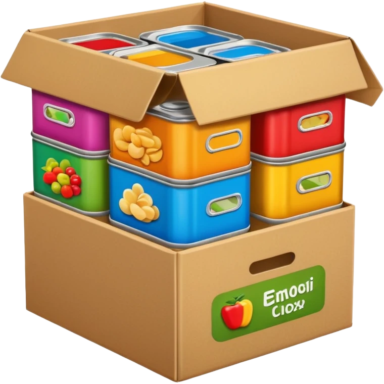 canned food in a box emoji