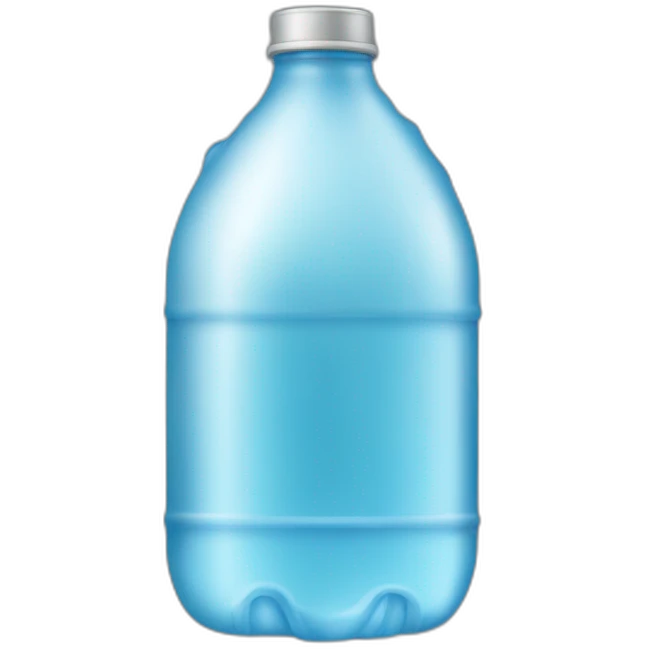 Botella de agua emoji