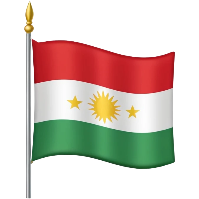 Kurdistan flag  emoji