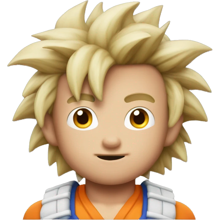 Apple Memoji Goku emoji