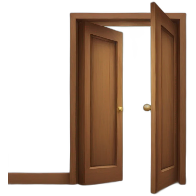 opened door  emoji