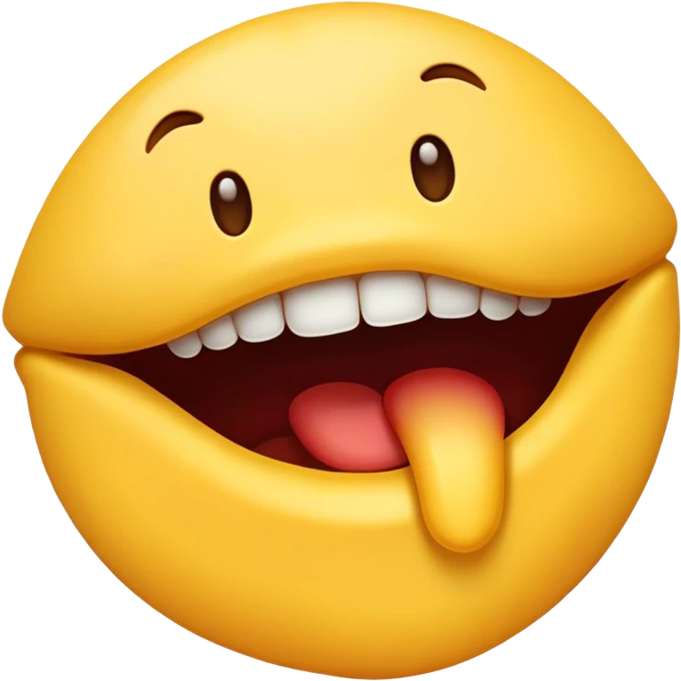 lip biting emoji emoji