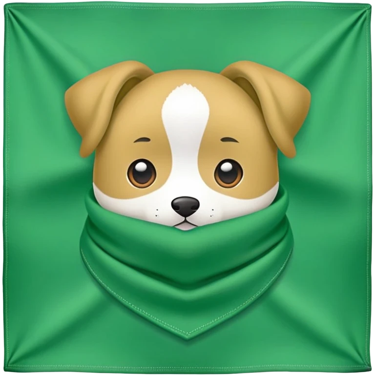 Green neck bandana emoji