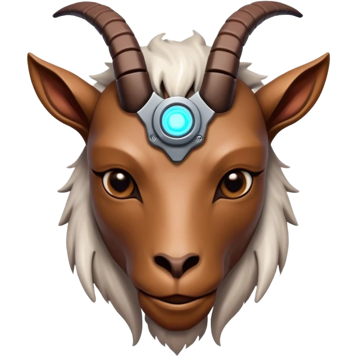 Cybernetic Goat man emoji