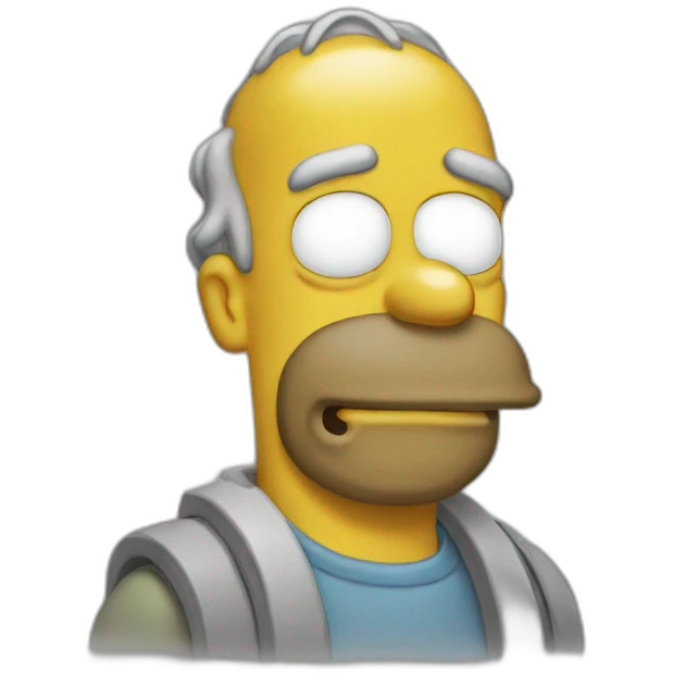 Homer simspon emoji