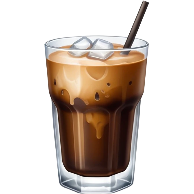 Ice coffee  emoji