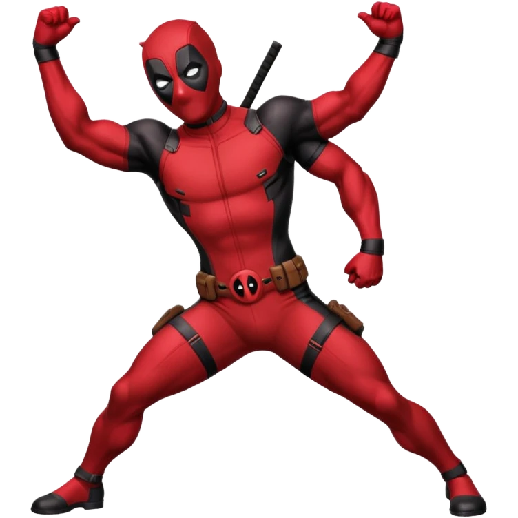 DeadPool from marvel rivals twerking emoji