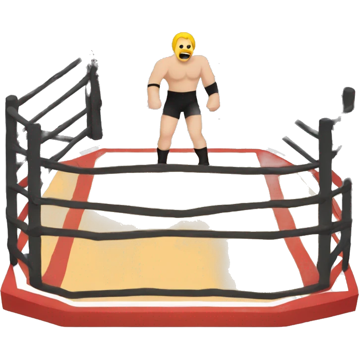 wrestling ring emoji