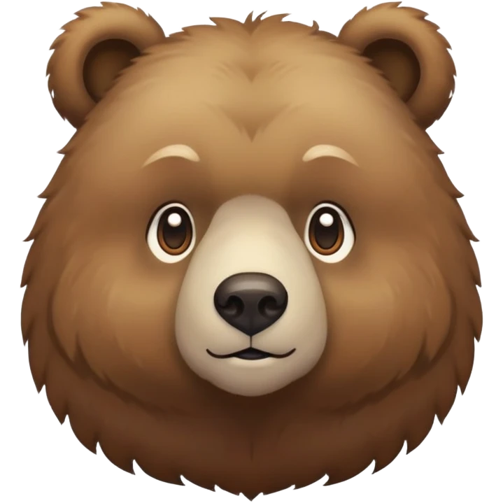 Aesthetic bear emoji