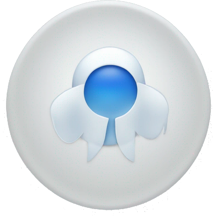white tick in blue circle emoji
