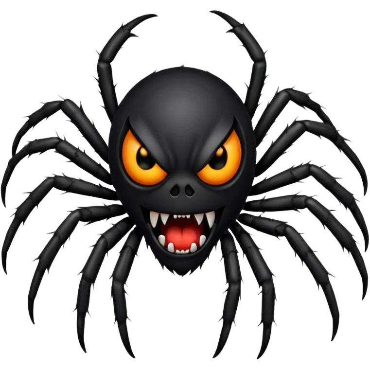 halloween spider emoji
