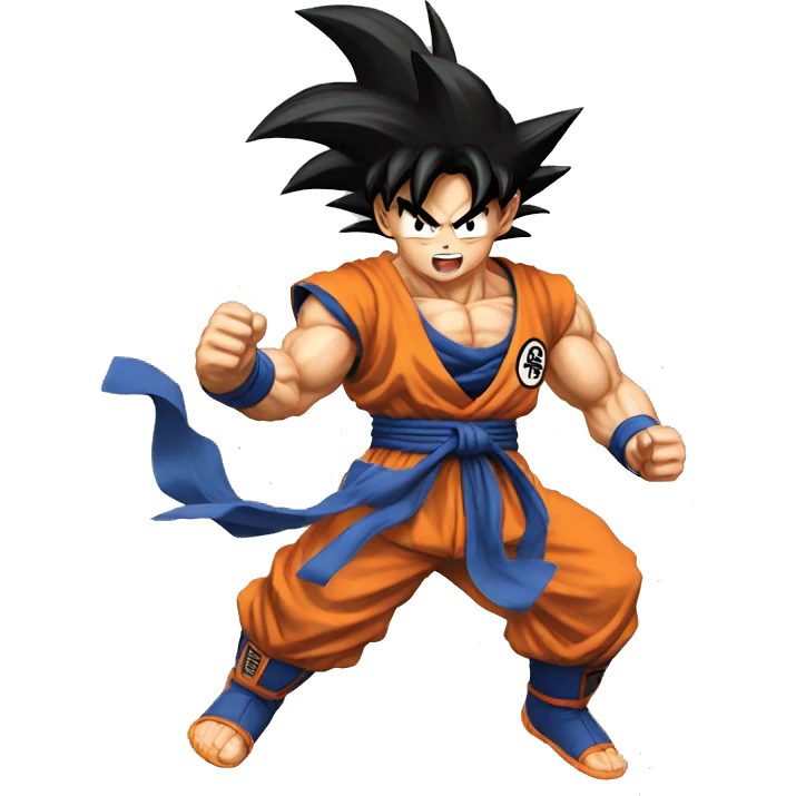 goku fighting emoji