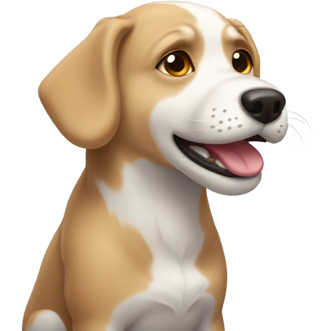Perrito cagando  emoji