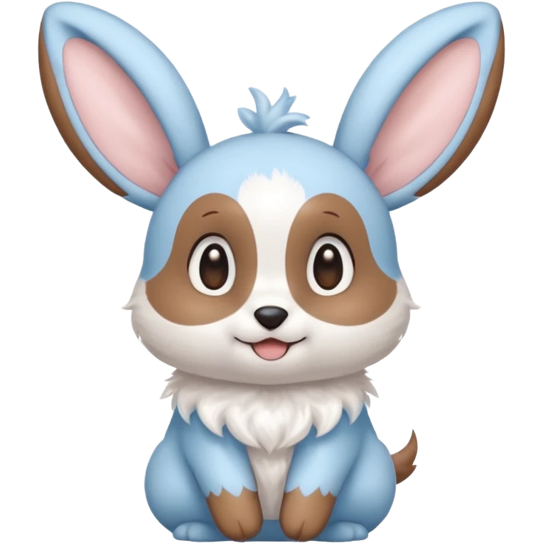 Minun-Buneary-Bunnelby-fusion emoji
