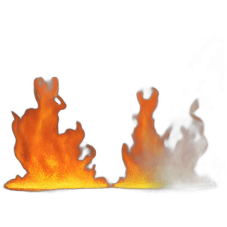 world on fire emoji