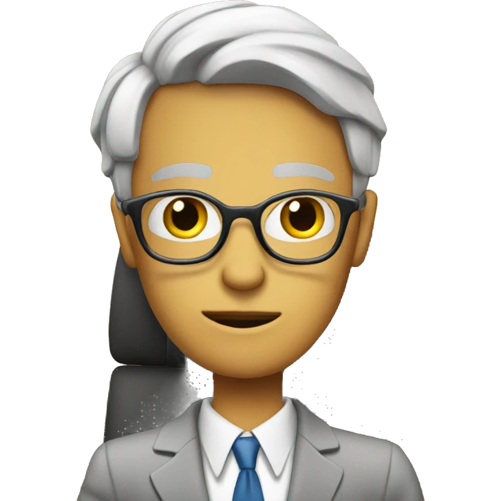 Busy lawyer waiting for vacation emoji