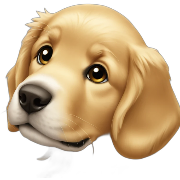 Golden-retriever-puppy emoji