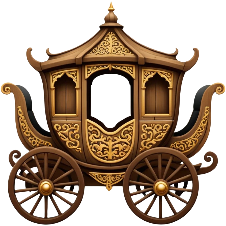 medieval carriages emoji