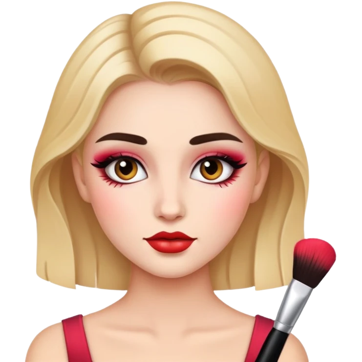 Girl makeup emoji