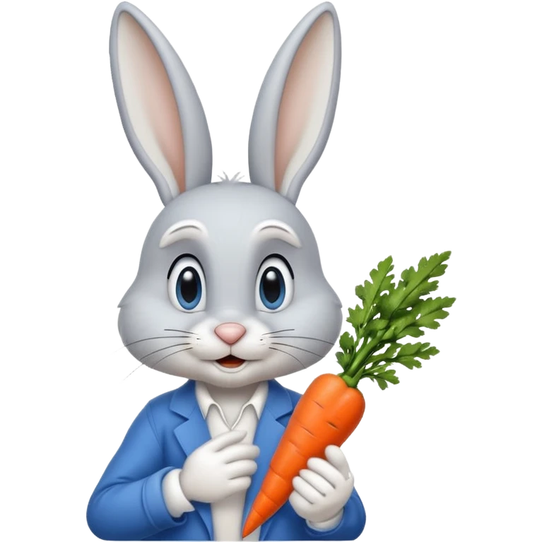 Bugs Bunny from Looney Tunes emoji