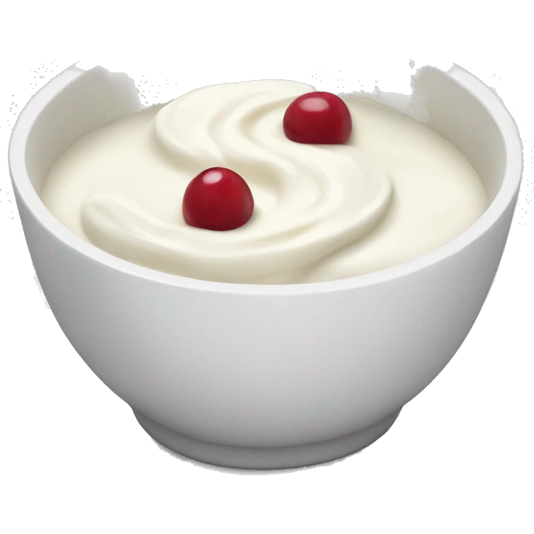 yogurt bowl emoji
