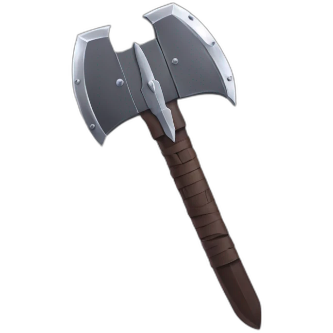 angry berserk guts with large claymore without guard emoji