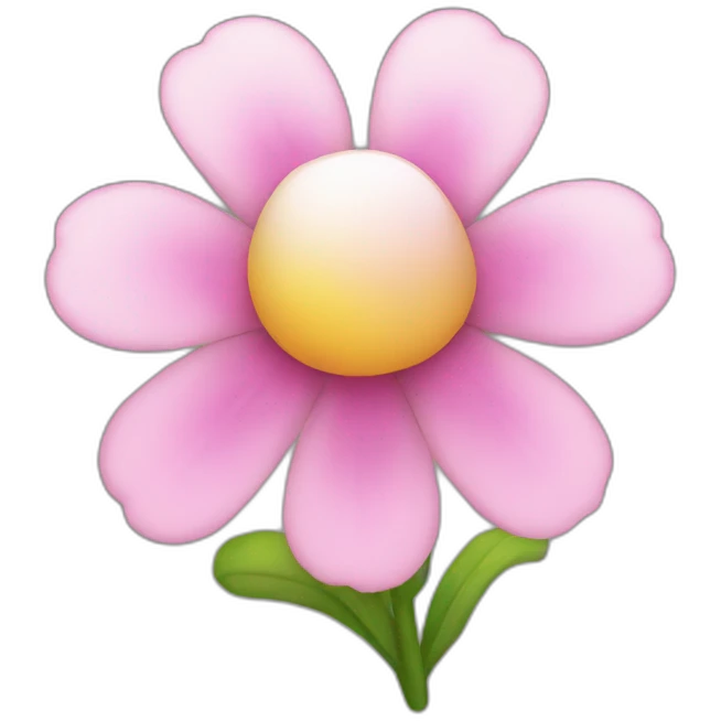 flower eart emoji