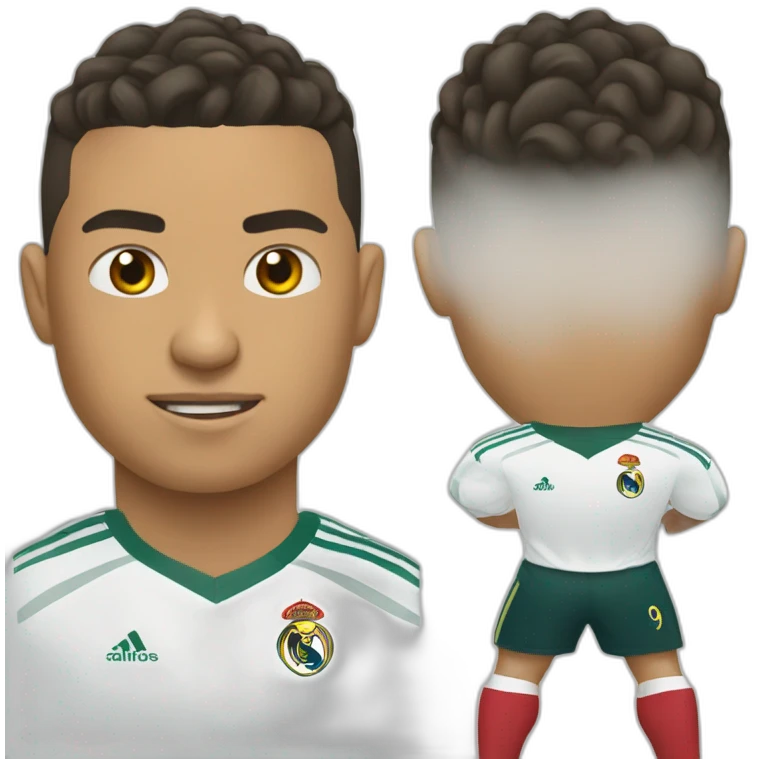 Ronaldo qui court emoji