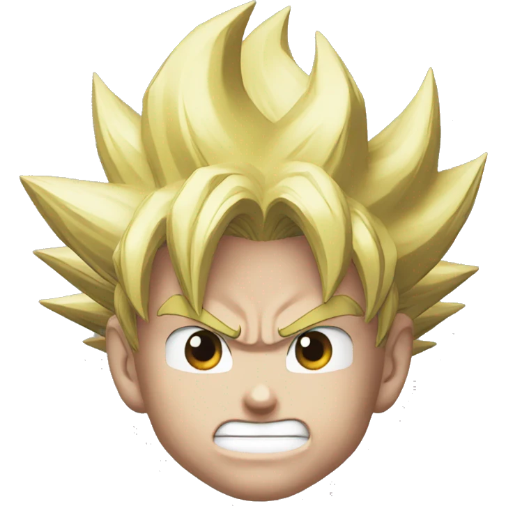 Goku from dragon ball emoji