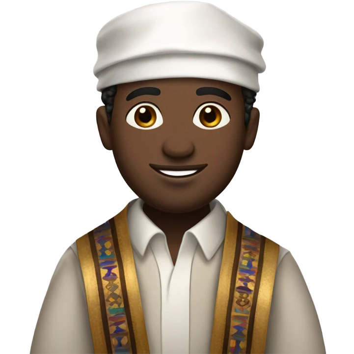 Black jew emoji