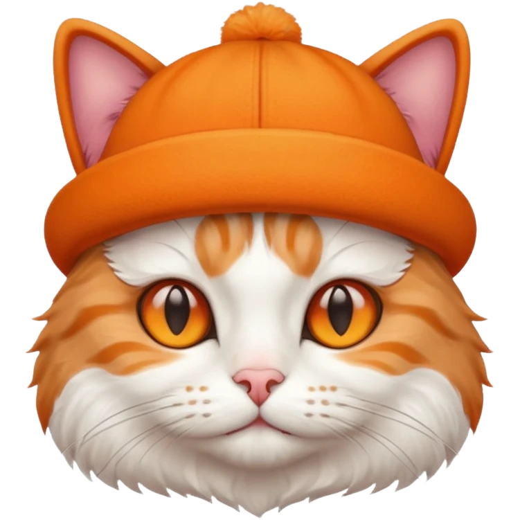 Cat with hat emoji