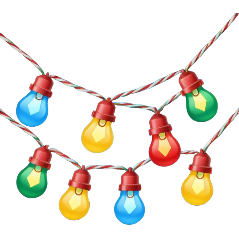 Luces navideñas  emoji