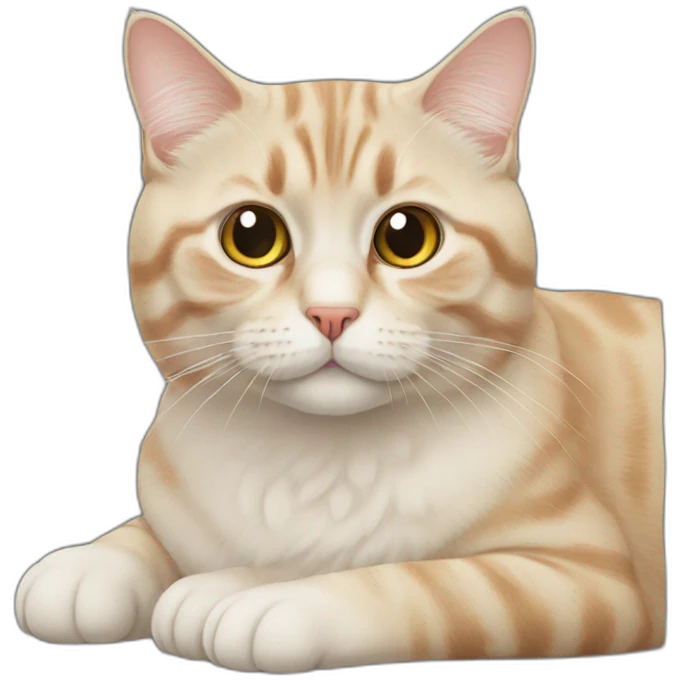 half scottish half british cat emoji