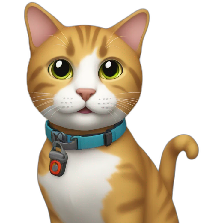 Adventure cat emoji