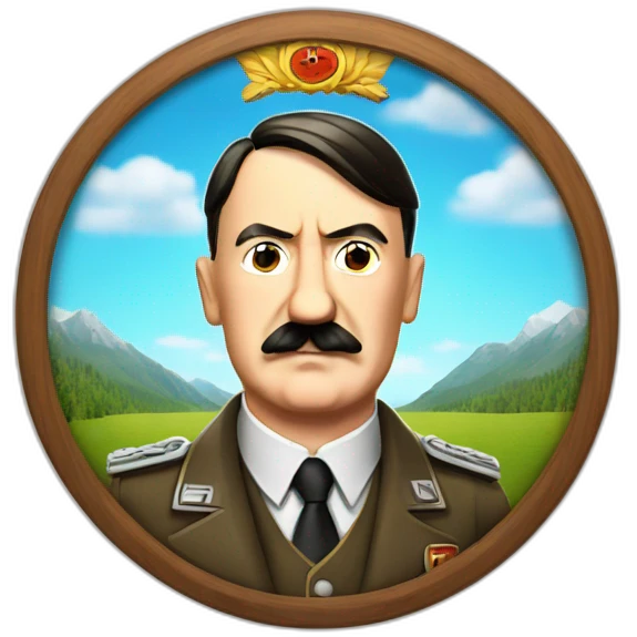 Adolf Hitler beer emoji
