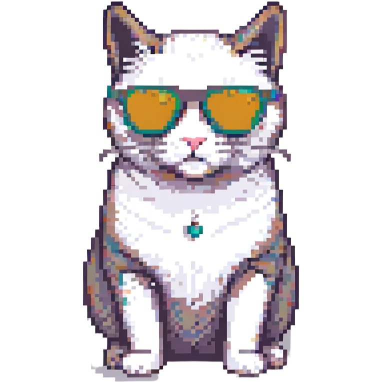 cat wearing sunglasses emoji