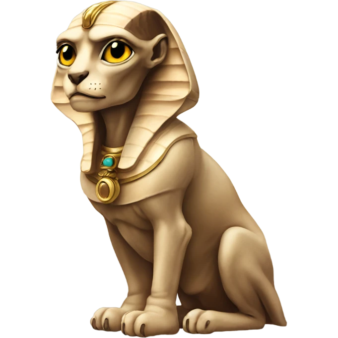 One-eyed sphinx emoji