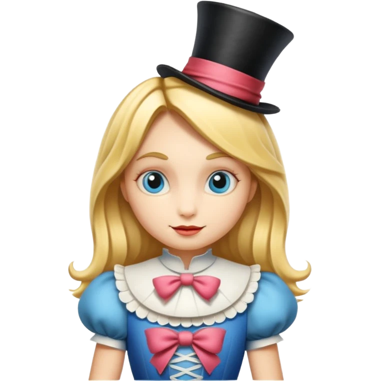Alice in wonderland emoji