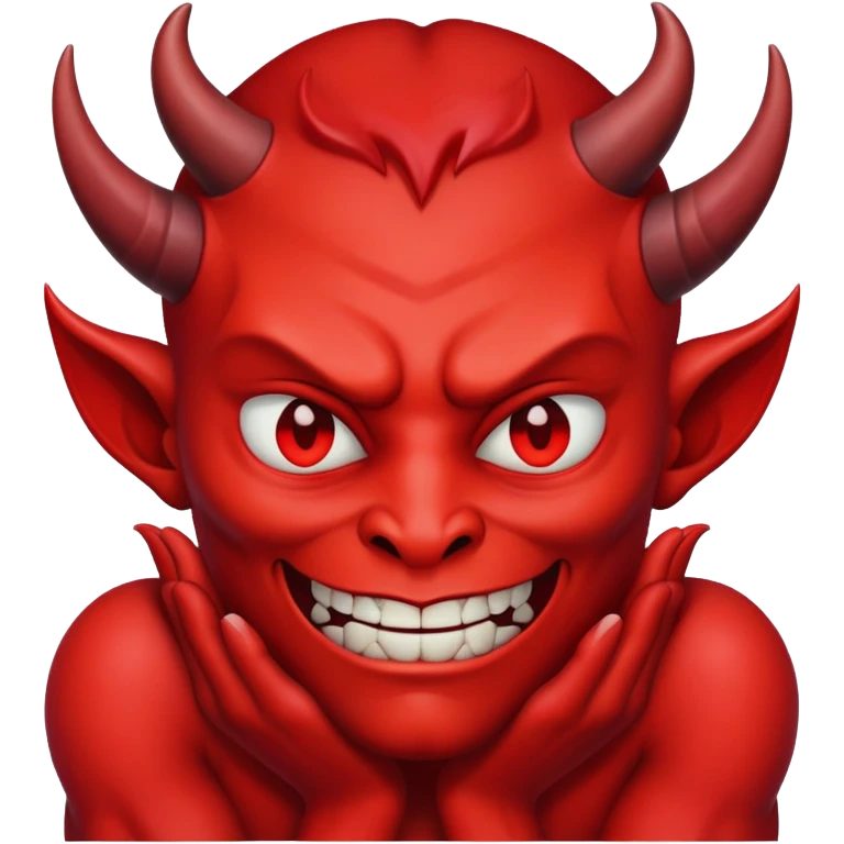 Devils hugs  emoji
